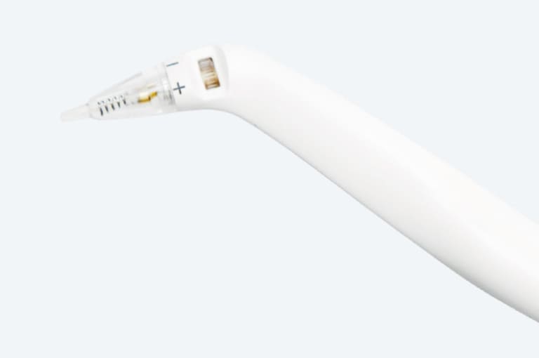 ExactRFは単一針タイプの専用ハンドピース